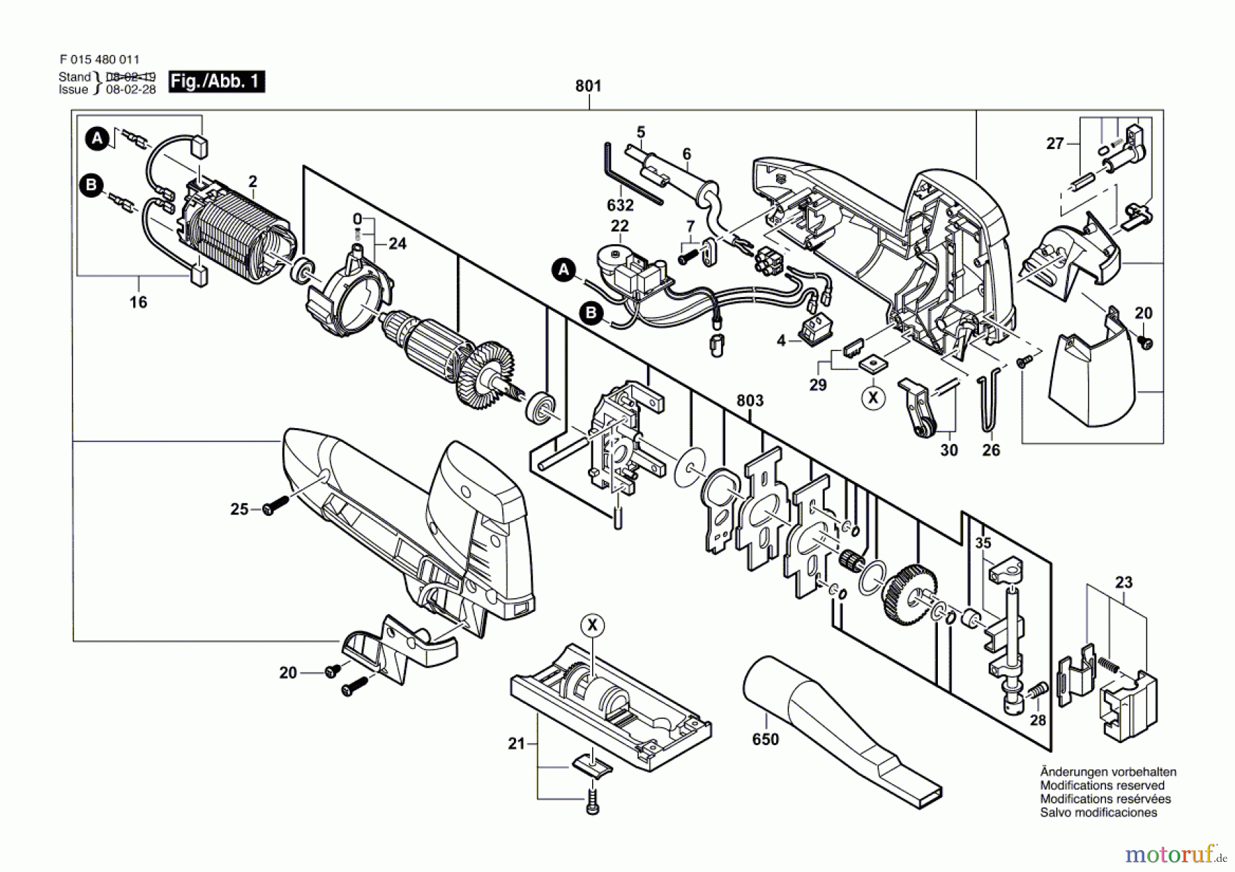 Bosch Werkzeug Stichsäge 4800 Seite 1