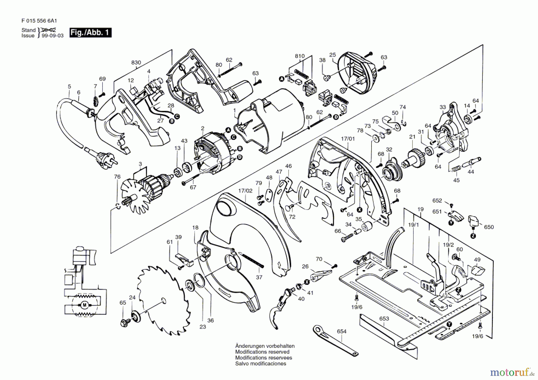 Bosch Werkzeug Kreissäge 5566 Seite 1