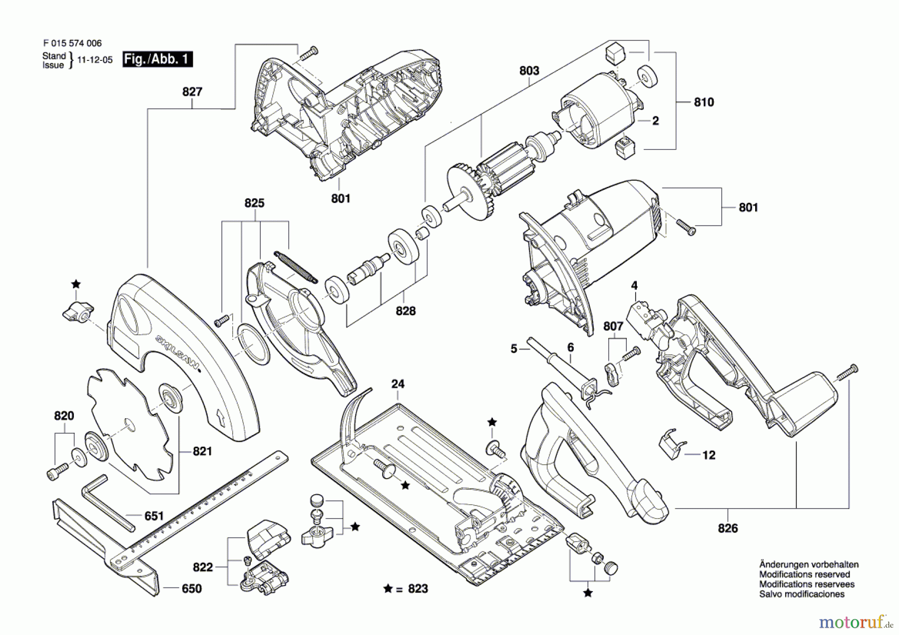 Bosch Werkzeug Handkreissäge 5740 Seite 1