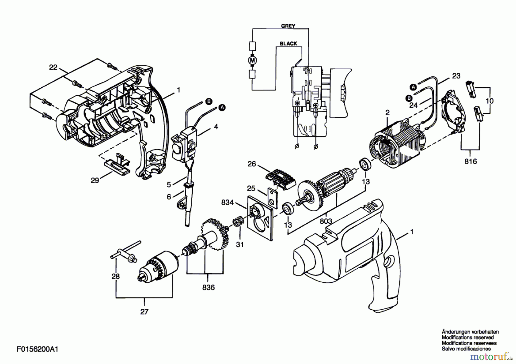 Bosch Werkzeug Ratsche 6200 Seite 1