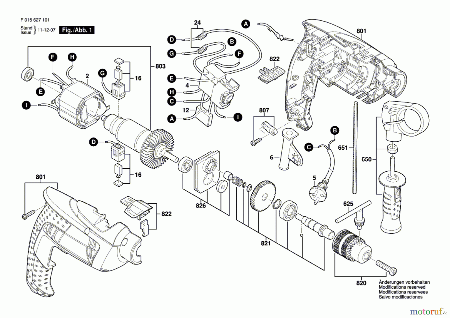 Bosch Werkzeug Schlagbohrmaschine 6271 Seite 1