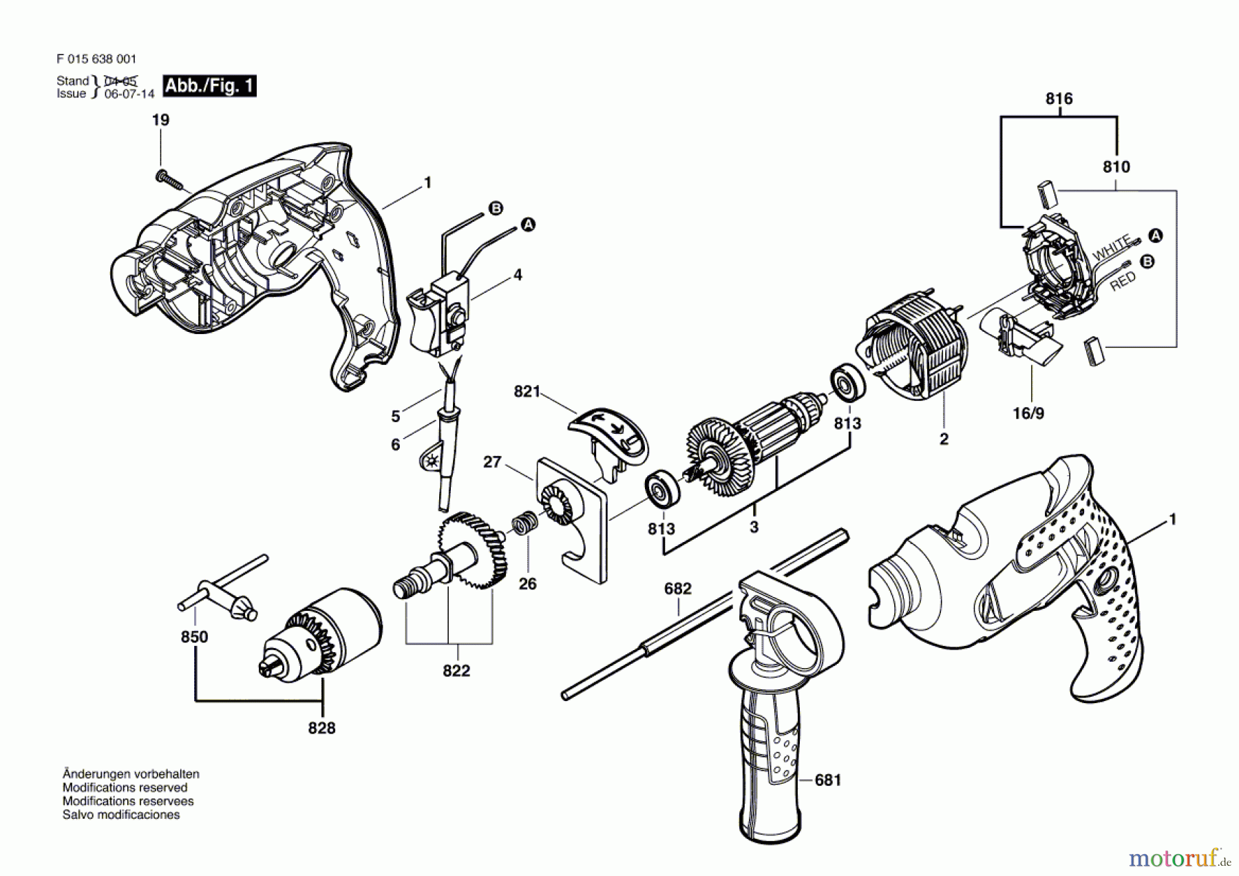 Bosch Werkzeug Schlagbohrmaschine 6380 Seite 1