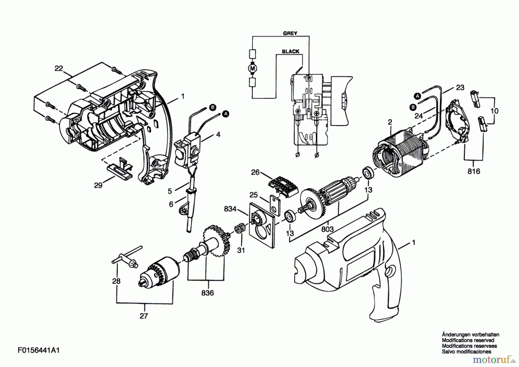 Bosch Werkzeug Drehwerkzeug 6441 H1 Seite 1