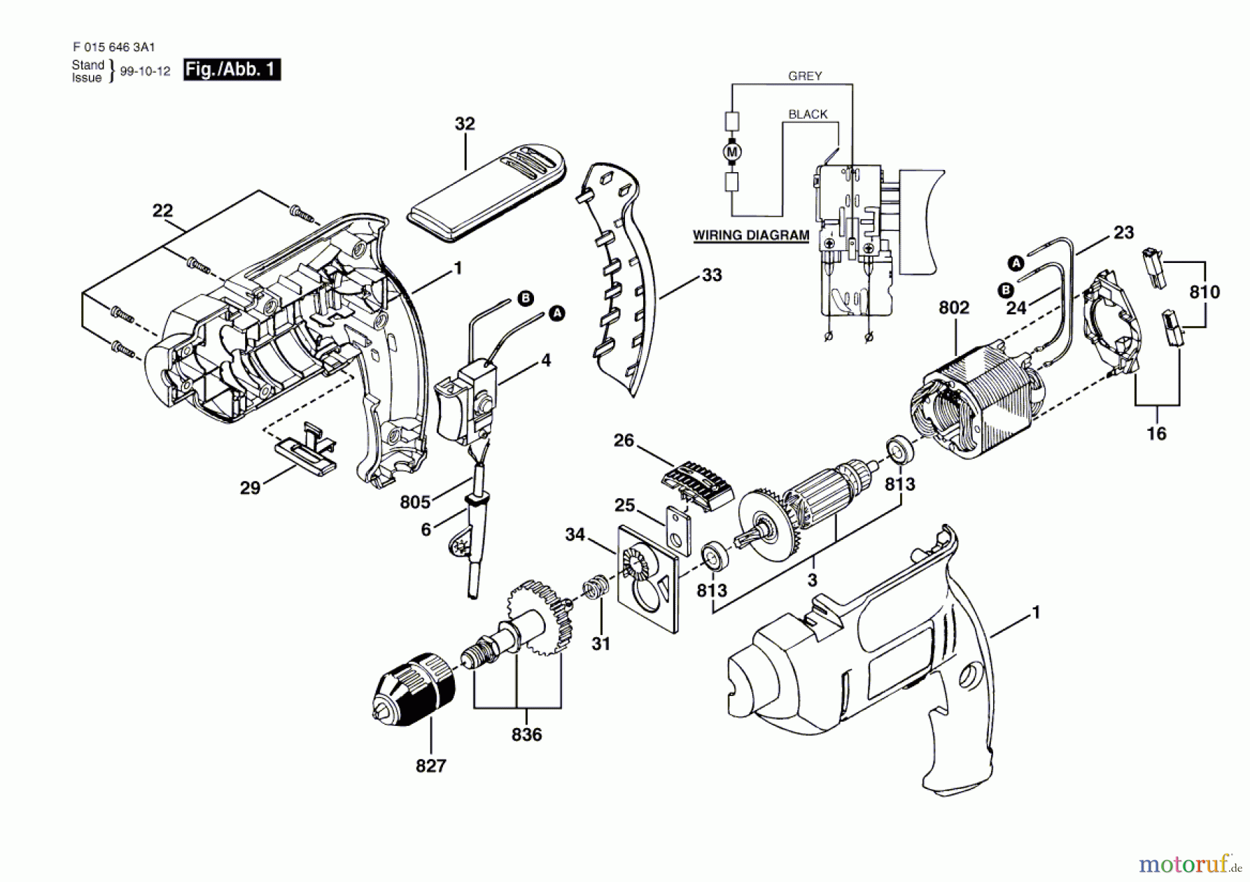 Bosch Werkzeug Ratsche 6463 Seite 1