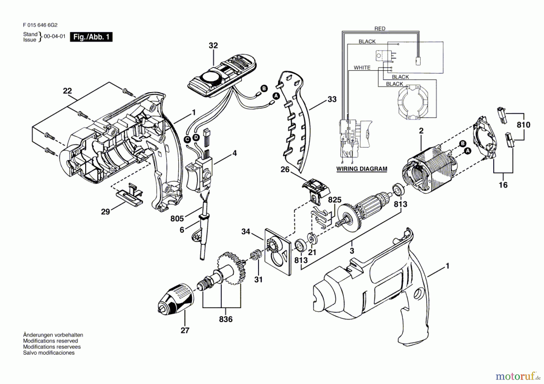 Bosch Werkzeug Ratsche 6466 Seite 1