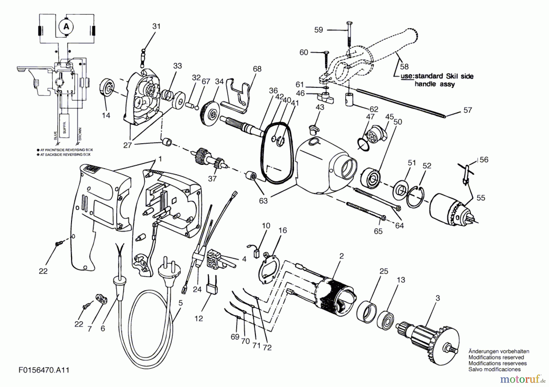 Bosch Werkzeug Ratsche 6470 H1 Seite 1