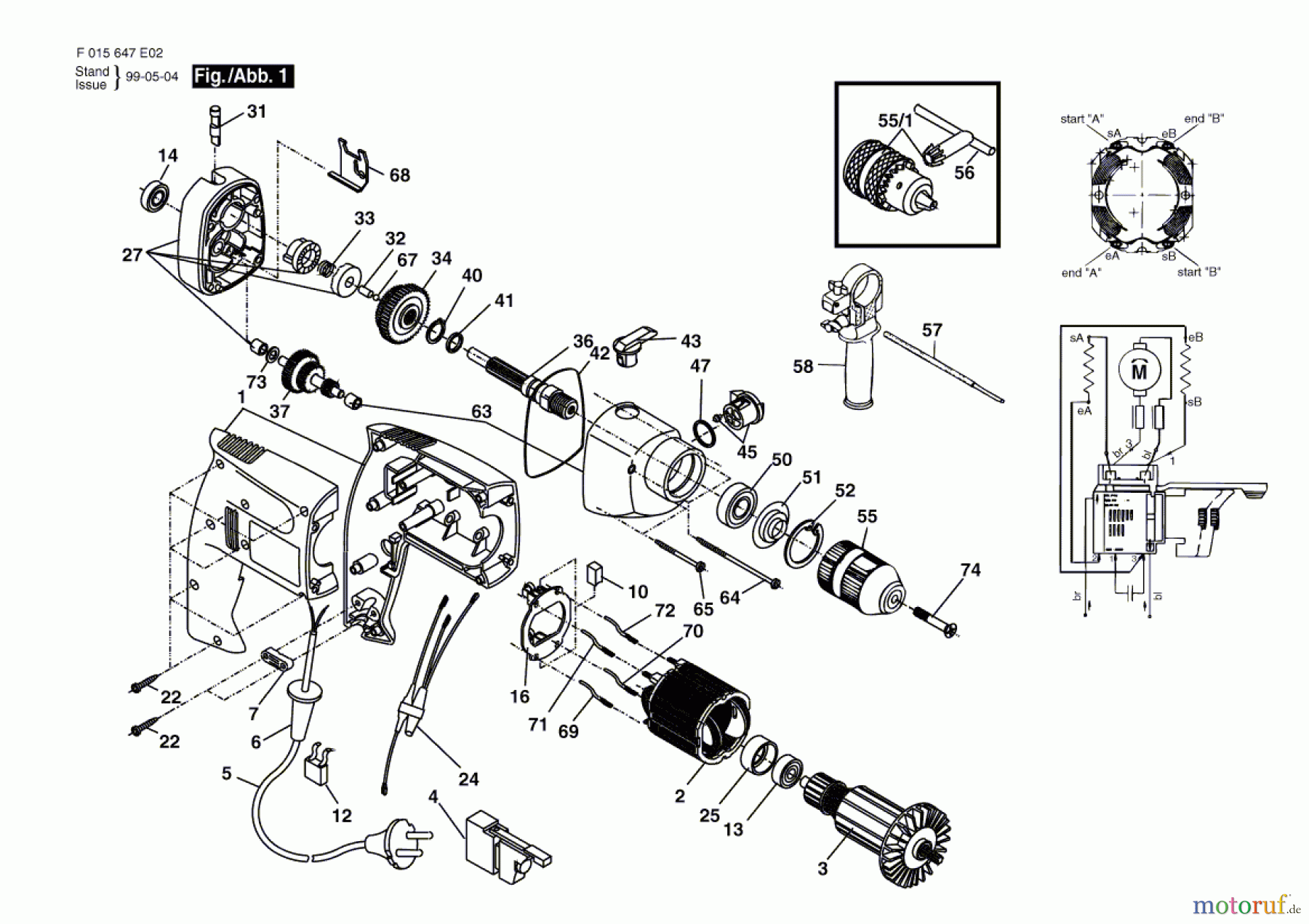 Bosch Werkzeug Hammer/Elektrowerkzeug 6470 H2 Seite 1