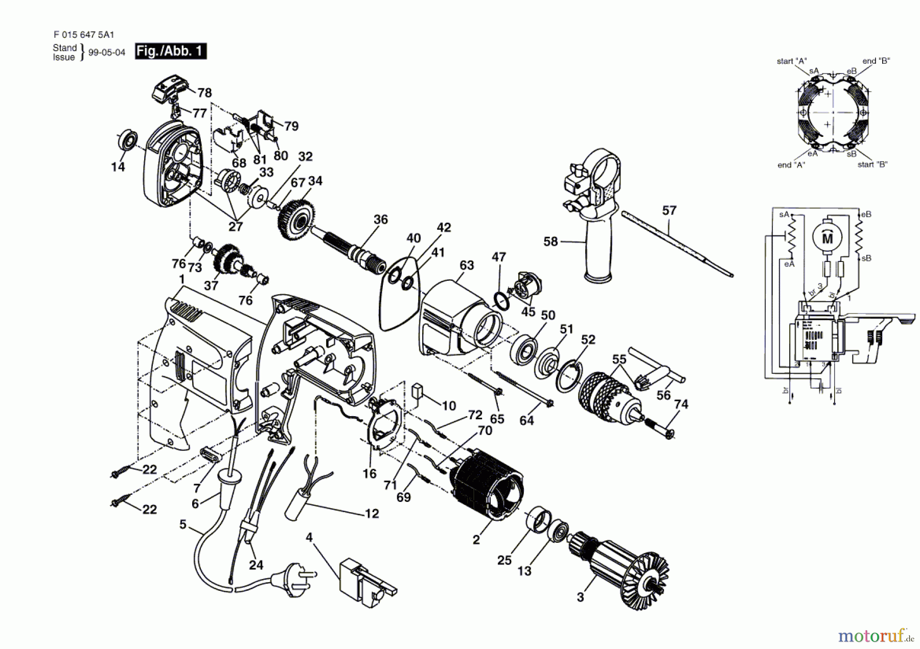 Bosch Werkzeug Ratsche 6475 H1 Seite 1