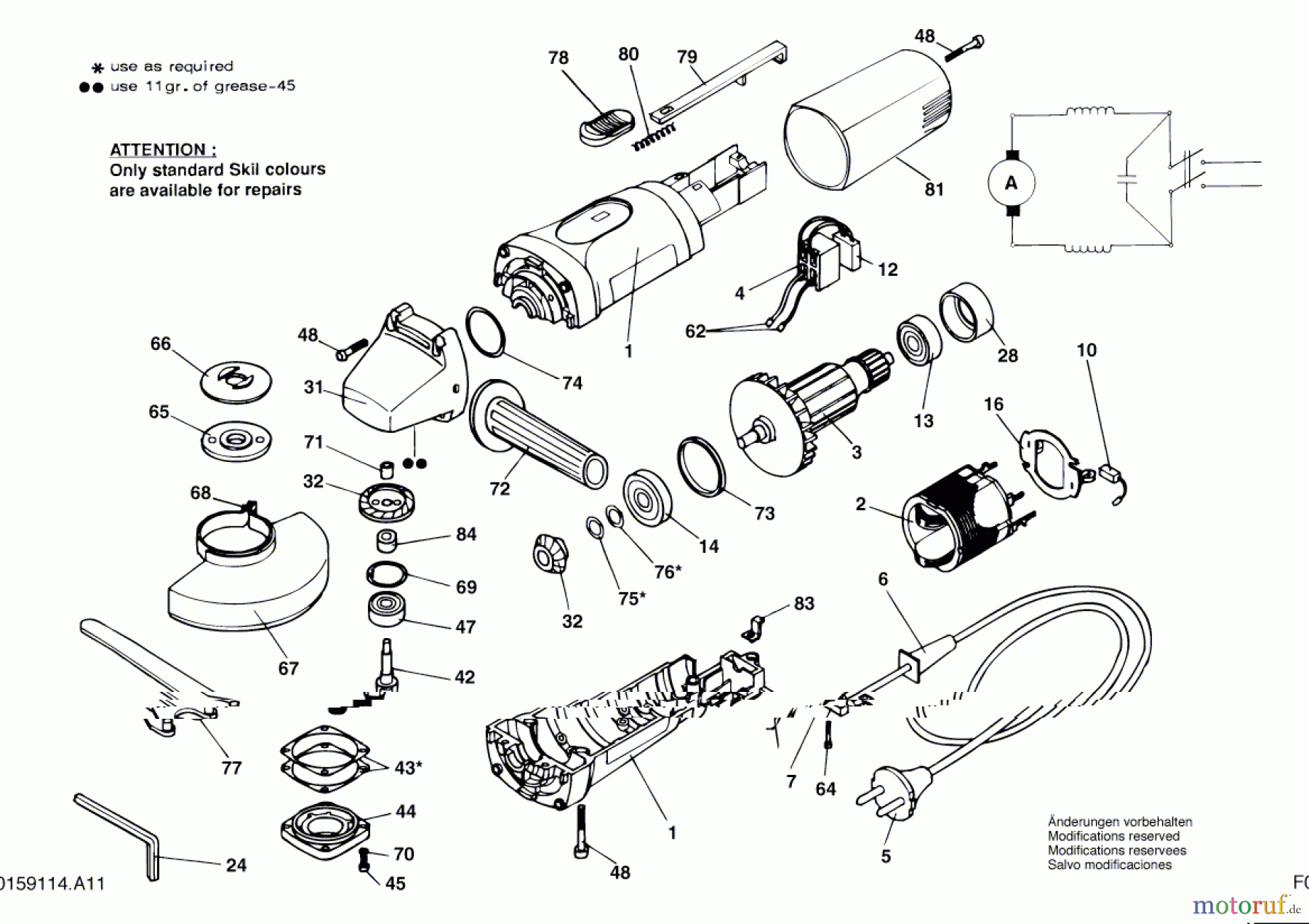 Bosch Werkzeug Hw-Winkelschleifer 9114 H1 Seite 1