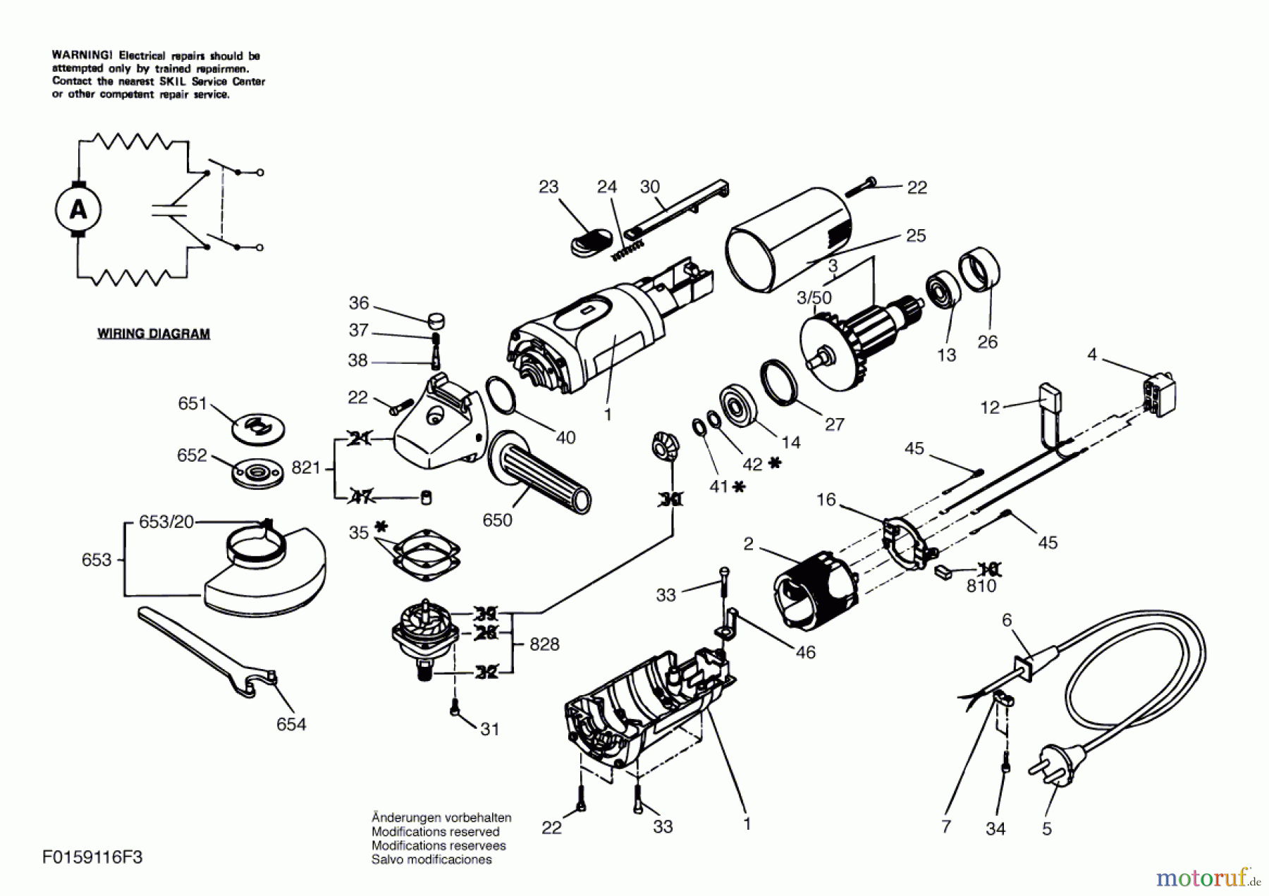 Bosch Werkzeug Hw-Winkelschleifer 9116 Seite 1