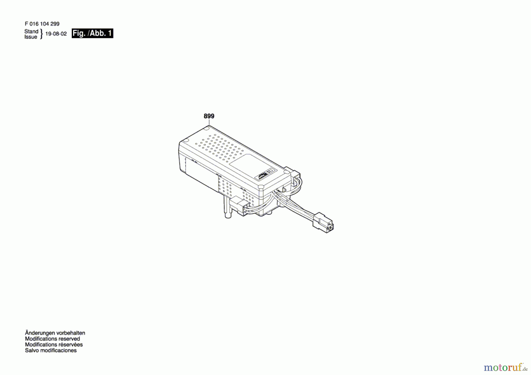 Bosch Akku Werkzeug Akku-Paket --- Seite 1