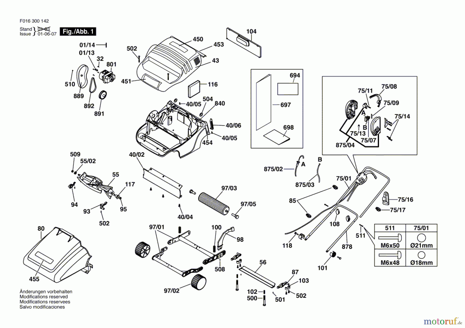 Bosch Gartengeräte Rasenmäher CONCORDE 32 Seite 1