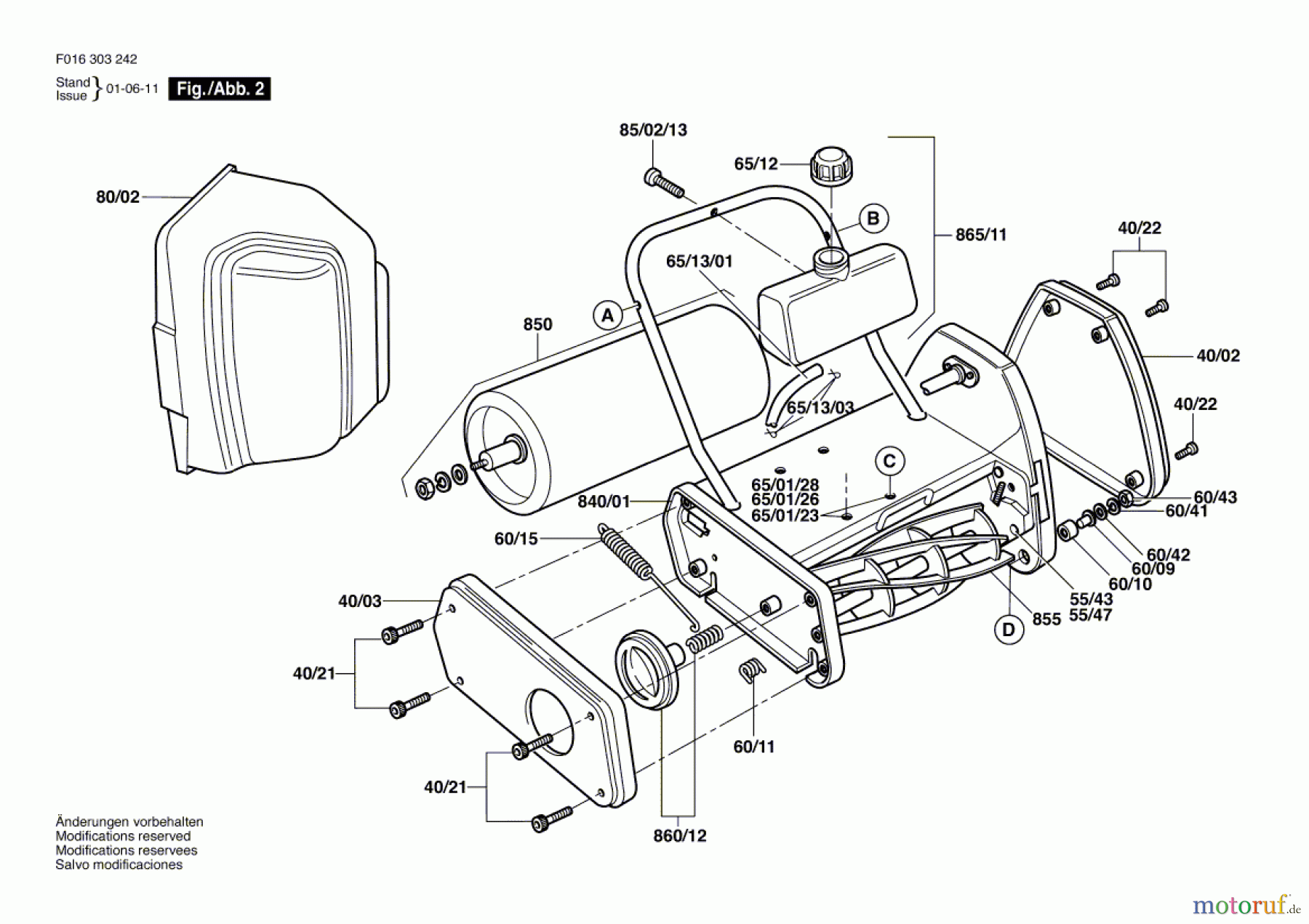 Bosch Gartengeräte Rasenmäher P14S Seite 2