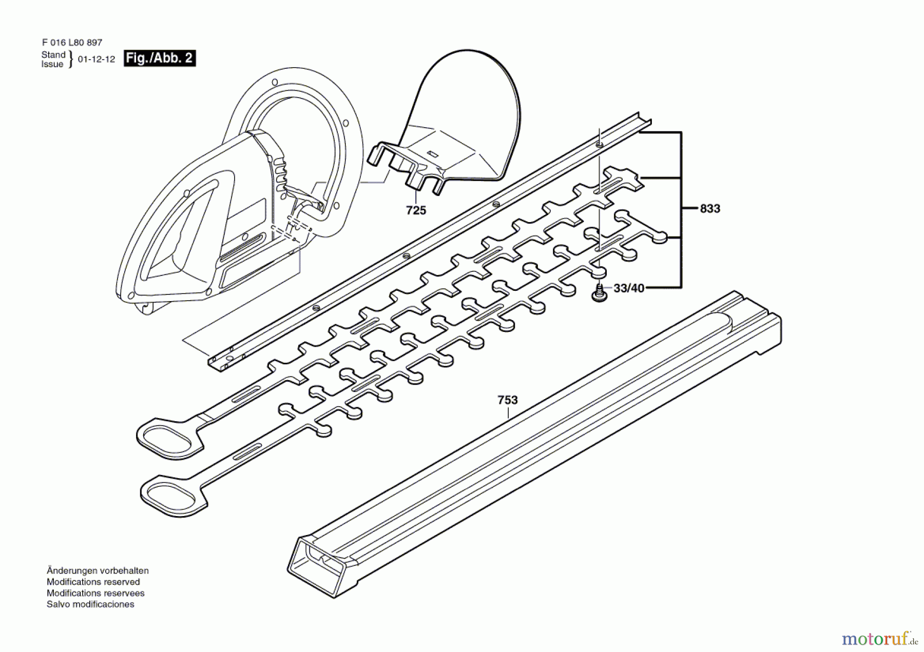 Bosch Gartengeräte Heckenschere ---- Seite 2