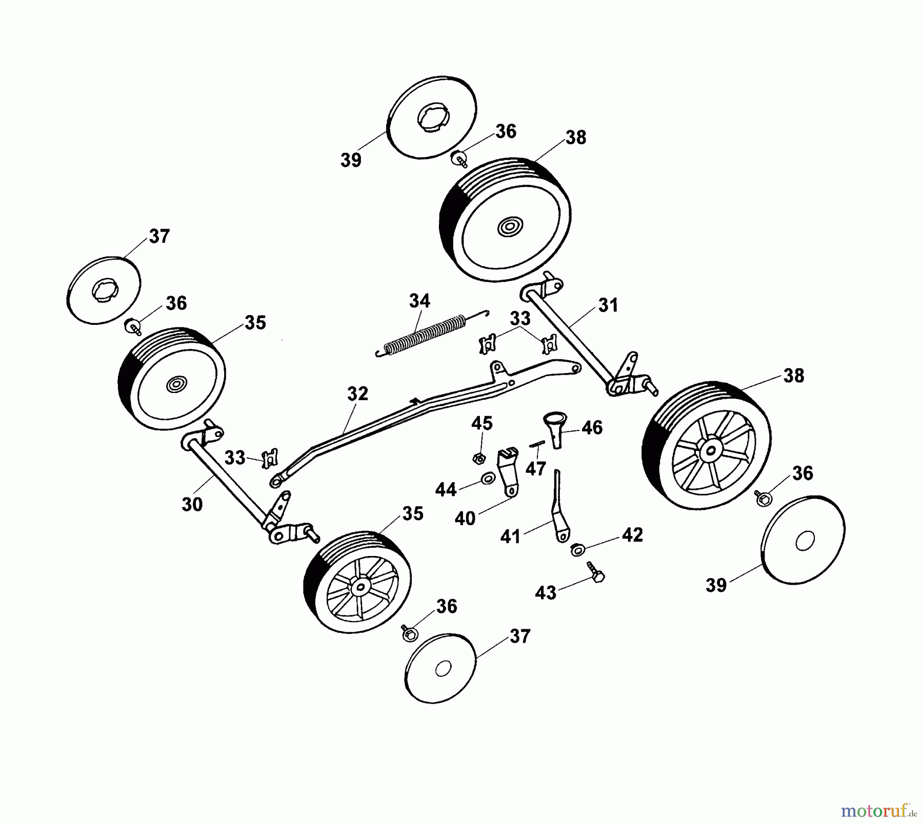 Wolf-Garten Motormäher Concept 43 K