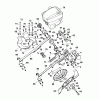 Wolf-Garten Concept 43 K "KIR" 6666017 Serie A (2003) Ersatzteile Gestell, Messer, Motor