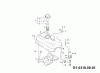 Cub Cadet TWT 750 00026.08 (1997) Ersatzteile Benzinhahn, Tank