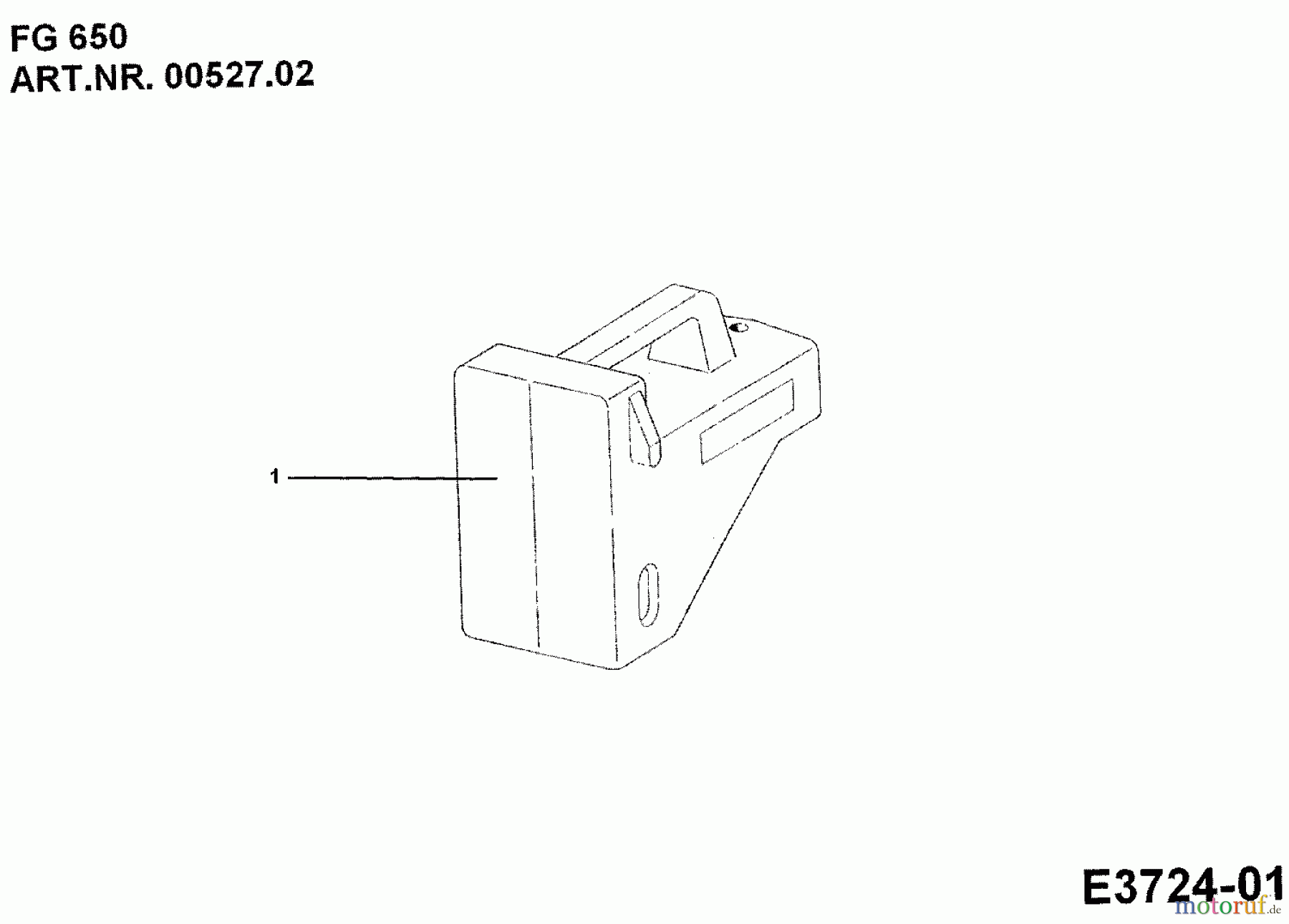 MTD Zubehör Zubehör Einachser Frontgewicht FG 650 für 550, 650 00527.02 (1992) Frontgewicht