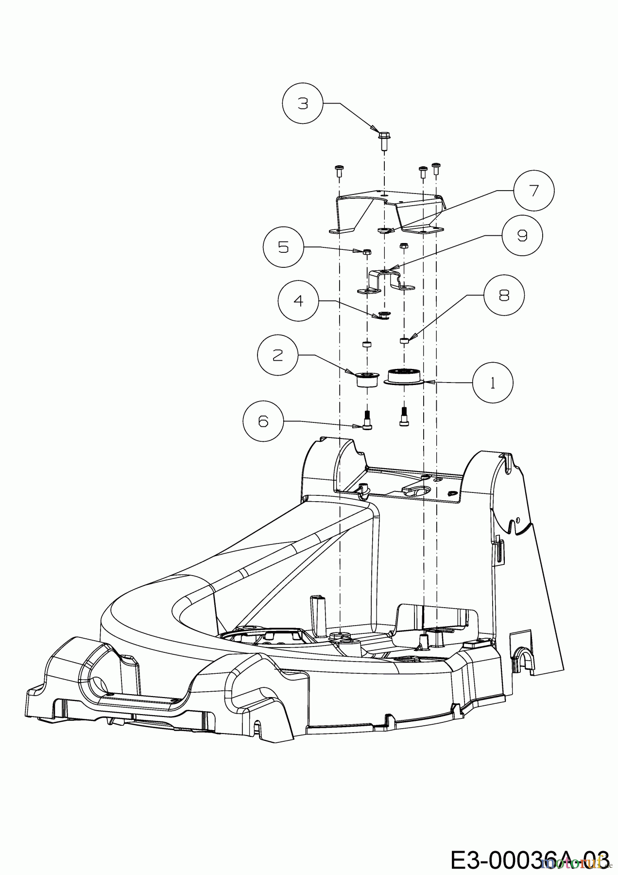 Cub Cadet Motormäher mit Antrieb XM2 ER53 12AQZAEQ603 (2018) Variator