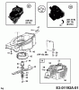 Euro Tool 450 HBL 11A-T00Z642 (1998) Ersatzteile Grasfangkorb, Messer, Motor