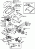 Lawnflite 200 E 18B-C3D-611 (2000) Ersatzteile Elektromotor, Messer, Räder