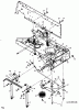 Bricolage MBT 130/102 13AA762N615 (1998) Ersatzteile Mähwerksaushebung, Spannrolle
