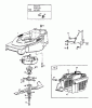 MTD GES 45 12B-T02Z678 (2000) Ersatzteile Grasfangkorb, Messer, Motor
