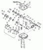MTD F 125 13A-522-678 (1999) Ersatzteile Getriebe