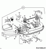 Sandrigarden TSL 96/13 13AC477F669 (2003) Ersatzteile Mähwerk F (38"/96cm)