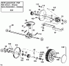MTD GES 45 C 12B-T38V678 (2000) Ersatzteile Getriebe