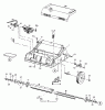MTD V 28 16AED0I-600 (2000) Ersatzteile Elektromotor, Messerwalze, Räder