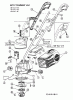 Lawnflite Trim Vac 18A-B4I-611 (2001) Ersatzteile Grundgerät