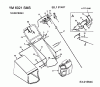 Yard-Man YM 6021 SMS 12AS979T643 (2002) Ersatzteile Grasfangsack, Holm
