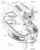 Yard-Man HG 5175 13AD514G643 (2002) Ersatzteile Motorhaube 4-Style