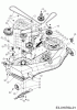 Troy-Bilt Mustang XP 50 17AFCACP011 (2013) Ersatzteile Mähwerk P (50"/127cm)