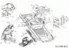Troy-Bilt Colt XP 42 17ARCACS309 (2015) Ersatzteile Sitzträger, Verkleidung