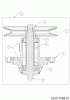 MTD P 155 HZ-G 17AE2ACG678 (2011) Ersatzteile Messerspindel 618-0624A