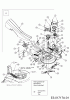 Fleurelle AMH 1302 13B1509E619 (2003) Ersatzteile Mähwerk E (36"/92cm)