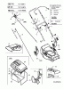 Lawnflite 385 PH 11D-T18S611 (2004) Ersatzteile Grasfangsack, Holm