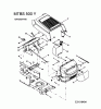 Motec MTBS 500 Y 13AA692F640 (2004) Ersatzteile Motorhaube 2-Style