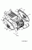 Lawnflite 603 13DC479C611 (2004) Ersatzteile Motorhaube 9-Style