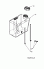 MTD RH 155/92 13DA450E600 (2004) Ersatzteile Tank