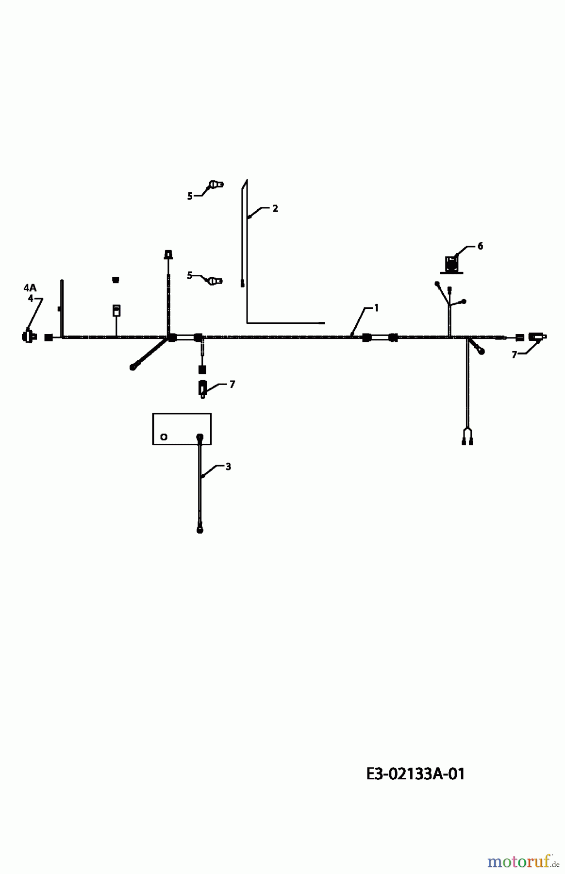 Gardens Best Rasentraktoren RH 115/76 13DH452C610 (2005) Elektroteile