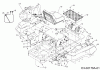 Troy-Bilt Mustang XP 50 17BF2ACP066 (2011) Ersatzteile Sitz, Sitzträger, Tank