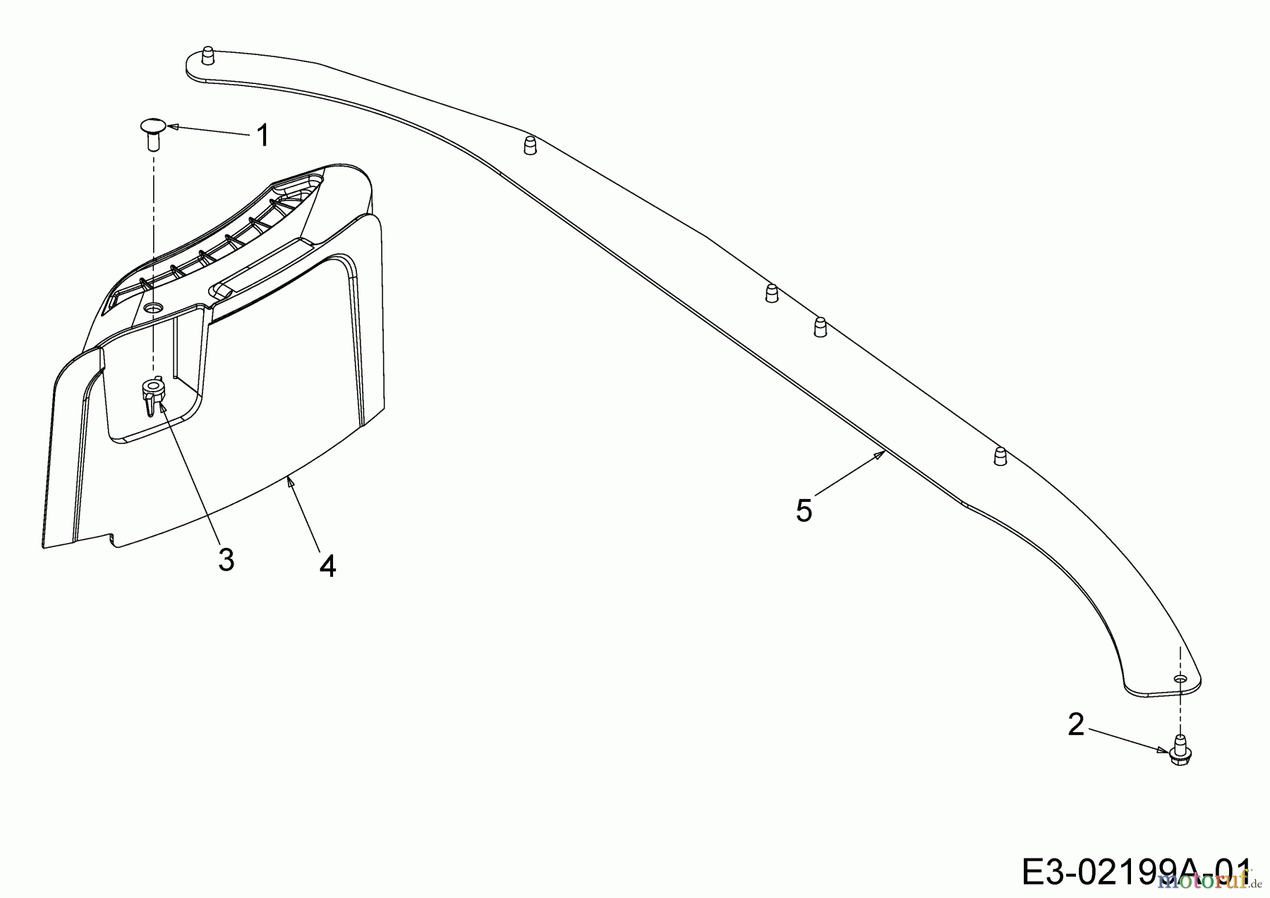 Edena Rasentraktoren MA 16 B 96 H 13CM79TF630 (2013) Mulch Kit