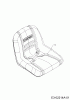 MTD P 220 HZ-S 17AF2ACS678 (2014) Ersatzteile Sitz