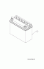 MTD RH 155/92 13DA450E600 (2004) Ersatzteile Batterie