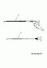 Sandrigarden TRPH 105/18 13BQ517N669 (2003) Ersatzteile Choke- und Gaszug