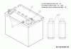 Wolf-Garten Ambition 107.175 H 13TN79RG650 (2014) Ersatzteile Batterie nur für Seriennr. ...B...