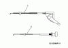 MTD SN 200 HAT 13B7518N678 (2005) Ersatzteile Bowdenzüge